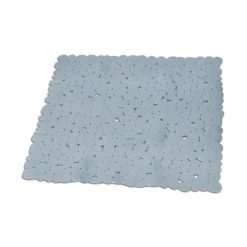 Silberne Dusch-Antirutschmatte 50x50 cm - Sicherheit und Komfort im Bad