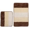 2-teilige Calimosa Badgarnitur - Beige-Gestreift | Flauschige Badteppiche & Matten für Ihr Badezimmer -Heimtextilien Verkäufe 2353066288 1600Wx1600H
