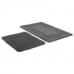 2-teilige Calimosa Badgarnitur in Anthrazit - Hochwertige Badtextilien für Ihr Badezimmer