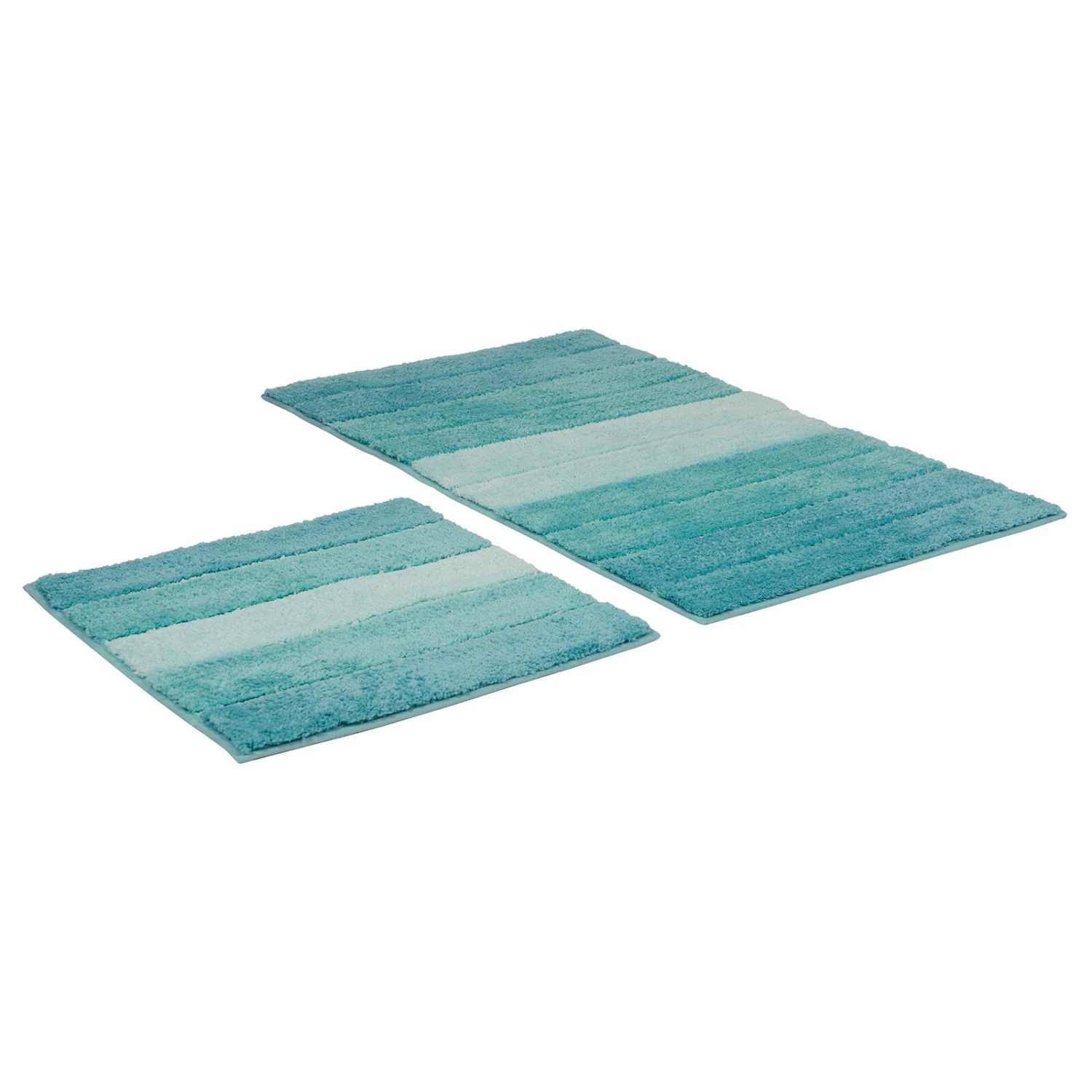 2-teilige Calimosa Badgarnitur - Türkis-gestreift | Luxuriöse Badtextilien | Badgarnituren Set 3 2-teilige Calimosa Badgarnitur - Türkis-gestreift | Luxuriöse Badtextilien | Badgarnituren Set