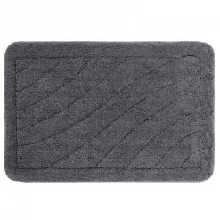 Calimosa Badematte Anthrazit 60x90 cm - Hochwertige Badteppiche für Ihr Badezimmer