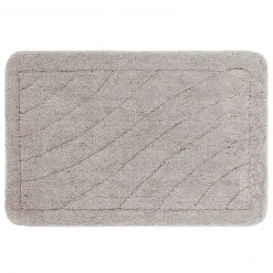 Calimosa Badematte - grau - 60x90 cm | Hochwertige Badteppiche für Ihr Badezimmer