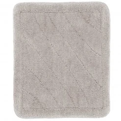 Calimosa Badematte grau 50x60 cm - Weiche und saugfähige Badmatte