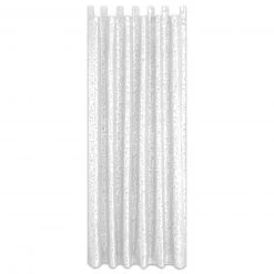 Schlaufenschal Weiß 140x235 cm - Elegante Gardinen für perfekte Privatsphäre