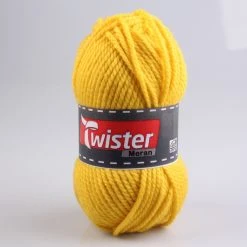 Wolle - Gelb - 100g | Hochwertige Strick- und Häkelwolle