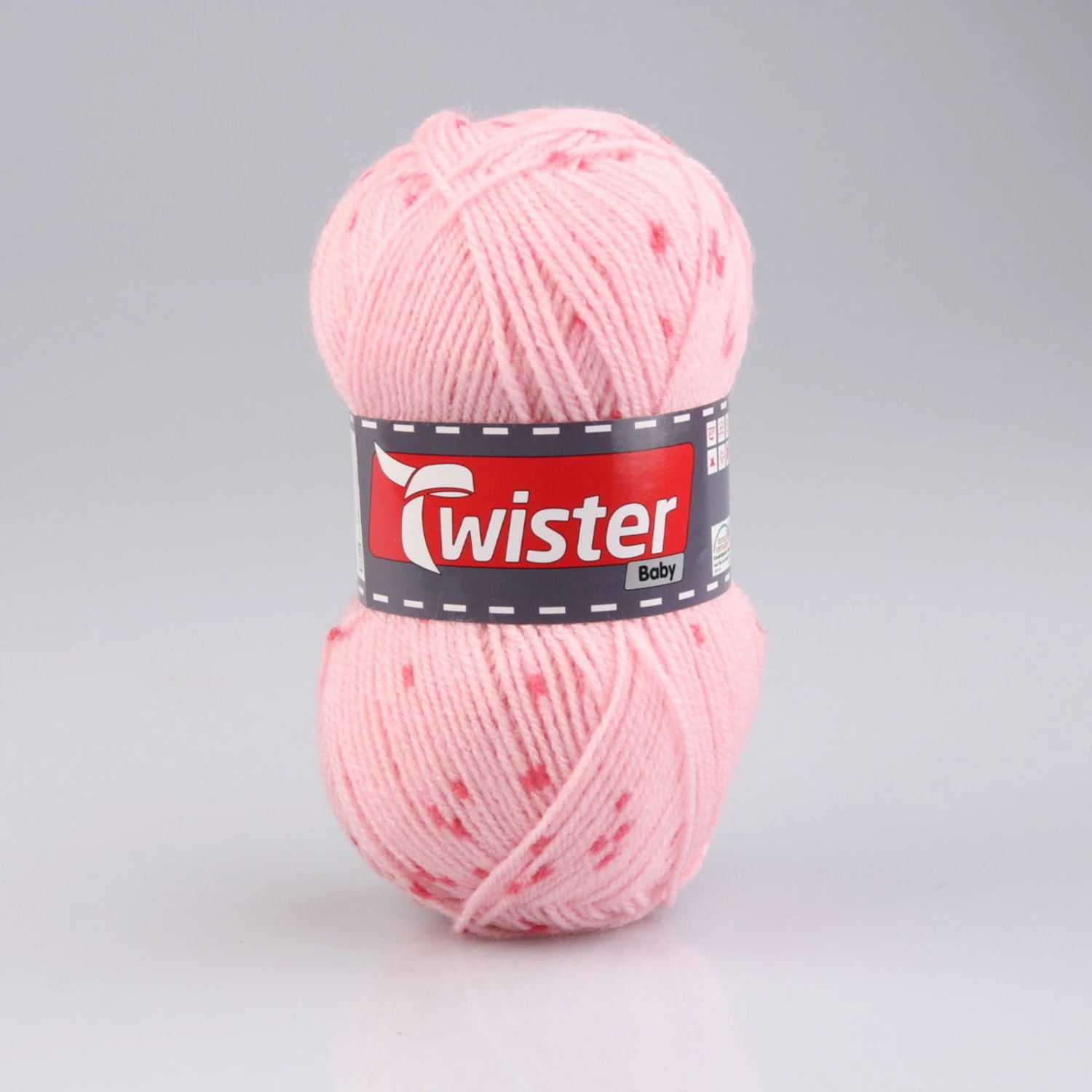 Wolle - rose - gefleckt - 50g | Hochwertige Strickwolle für kreative Projekte 3 Wolle - rose - gefleckt - 50g | Hochwertige Strickwolle für kreative Projekte