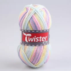 Wolle Pastell Gefleckt 50g - Hochwertige Strickwolle für kreative Projekte