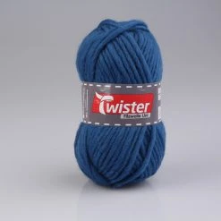 Wolle TWISTER FILZ UNI - petrol - 50g | Hochwertige Filzwolle für Nähen, Stricken & Häkeln