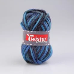 Filzwolle TWISTER COLOR - Lagune - 50g | Hochwertige Wolle für Nähen, Stricken & Häkeln