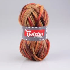 Filzwolle TWISTER COLOR - herbst - 50g | Hochwertige Wolle für Nähen, Stricken & Häkeln