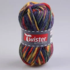 Filzwolle TWISTER COLOR - kolibrie - 50g | Hochwertige Wolle für Nähen, Stricken & Häkeln