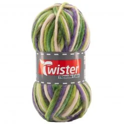 Filzwolle TWISTER COLOR - Wald - 50g | Hochwertige Wolle für Nähen, Stricken & Häkeln