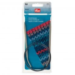 Rund-Stricknadel aus Aluminium - 5 mm - Ideal für Strickprojekte