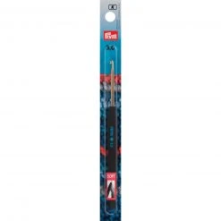 Woll-Häkelnadel aus Aluminium - 3 mm, 13,5 cm - Perfekt für Strick- & Häkelprojekte