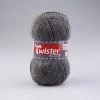 Wolle TWISTER SOX UNI - mittel-grau - 100g | Hochwertige Strickwolle für Socken