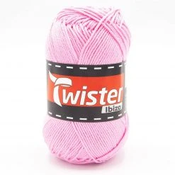 Strickgarn TWISTER IBIZA - Rosa - 50g | Hochwertiges Häkelgarn & Strickgarn