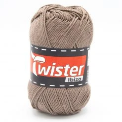 Strickgarn TWISTER IBIZA - taube - 50g | Hochwertiges Häkelgarn & Strickgarn