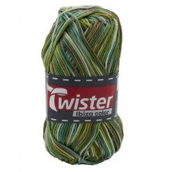 Strickgarn TWISTER IBIZA COLOR - 50g - Hochwertiges Häkel- und Strickgarn aus Deutschland