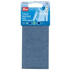 Flicken Jeans - Mittelblau - 12x45 cm | Nähzubehör für Jeansreparatur
