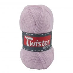 Strickgarn TWISTER FLUFFY - hellflieder - 50g | Hochwertiges Häkelgarn & Strickgarn