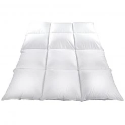 Kassettenbett - 135x200 cm - 15% Entendaunen - Bezug Baumwolle