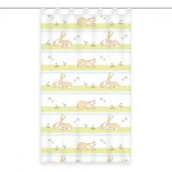 Schlaufenschal 'Weißt du eigentlich, wie lieb ich dich habe?' - Weiß-Grün - 140x160 cm - Kindergardinen