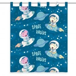Schlaufenschal PEPPA PIG - blau-türkis - 140x160 cm | Kindergardinen | Dekorative Vorhänge -Heimtextilien Verkäufe 2554000800 09 1600Wx1600H