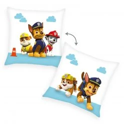 Wende-Kissen PAW PATROL - 40x40 cm - Sofakissen mit doppelseitigem Design -Heimtextilien Verkäufe 2554001753 03 1600Wx1600H