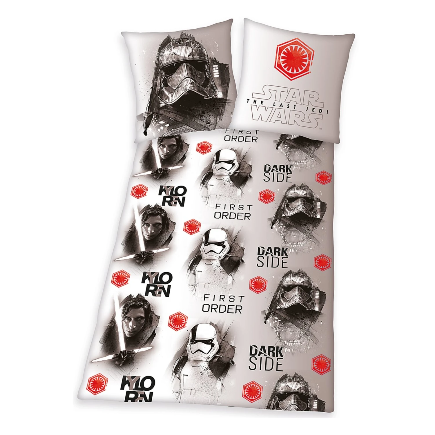 Baumwoll-Bettwäsche STAR WARS - 135x200 cm | Kinderbettwäsche mit Motiven 3 Baumwoll-Bettwäsche STAR WARS - 135x200 cm | Kinderbettwäsche mit Motiven