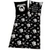 Renforcé Bettwäsche PECHKEKS - schwarz-weiß - 135x200 cm - Hochwertige Qualität