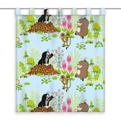 Schlaufenschal DER KLEINE MAULWURF - bunt - 140x160 cm