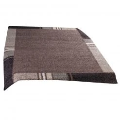 Frisee-Teppich - braun - 60x115 cm