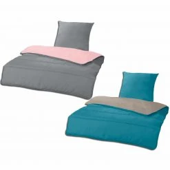 Microfaser-Wendebetten Set - 135x200 cm - Sortiert - Premium Qualität