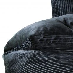 Bettwäsche Anthrazit - Cashmere-Touch Cord - Luxuriöse Bettwaren -Heimtextilien Verkäufe 2688009102 02 1600Wx1600H
