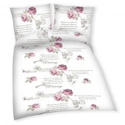 Baumwoll-Bettwäsche - 135x200 cm