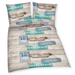 Baumwoll-Bettwäsche - 135x200 cm