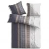 Baumwoll-Bettwäsche - grau - 135x200 cm -Heimtextilien Verkäufe 2688013429 1600Wx1600H