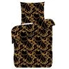 Schwarz-Gold Microfaser-Bettwäsche mit Goldkette - 135x200 cm - Luxuriöser Schlafkomfort -Heimtextilien Verkäufe 2688023707 1600Wx1600H