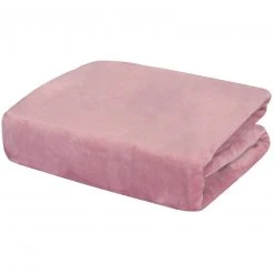 Wohndecke Rose - 150x200 cm - Kuschelige Fleecedecke für ein gemütliches Zuhause