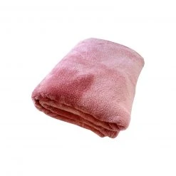 Rosa Wohndecke 150x200 cm - Kuschelig & gemütlich - Tagesdecke & Fleecedecke