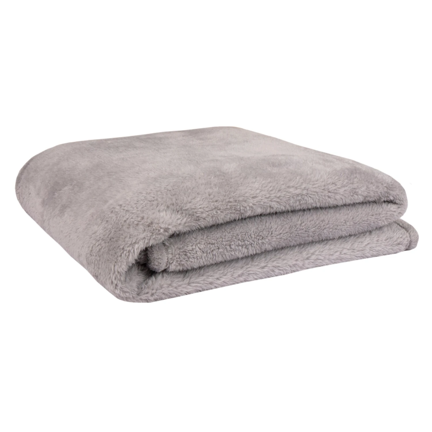 Flanell-Decke 150x200 cm grau - Weich & Gemütlich 3 Flanell-Decke 150x200 cm grau - Weich & Gemütlich
