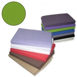 Jersey-Spannbettlaken - grün - 100x200 cm