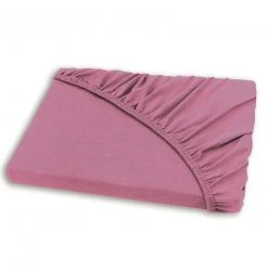 Jersey-Spannbettlaken - altrose - 100x200 cm