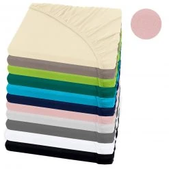 Topper-Spannbettlaken Rosa - 180x200 cm - Premium Qualität & Bequemer Schlaf