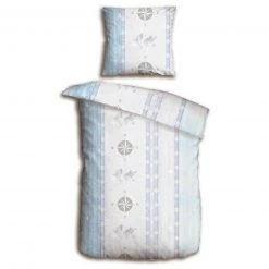 homara Renforce-Bettwäsche - blau-weiß - Sailor - 135x200 cm