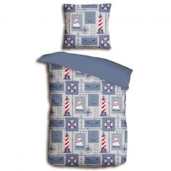 Renforcé-Bettwäsche - Bunt - 135x200 cm - Hochwertige Baumwollbettwäsche