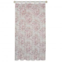 Schlaufenschal rot - 140x245 cm - Blickdichte Gardinen & Vorhänge