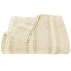 Kuscheldecke - Ecru - 140x190 cm | Weiche Wohndecke für Zuhause