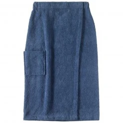 Saunakilt Marine - Baumwolle Handtuch 80x135 cm - Weich & Saugfähig