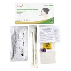 HOTGEN Covid-19 Schnelltest - Schneller Nasenabstrich-Test für zu Hause